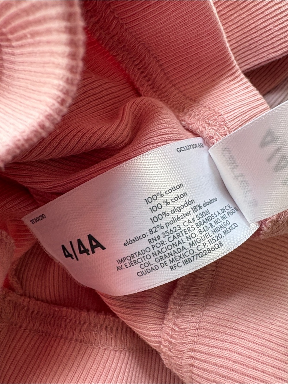 Carter’s Girls' Leggings Trio size 4 - Picture 6 of 10